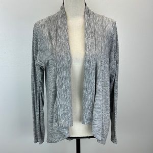⭐️Athleta open waterfall cardigan Heather gray size small